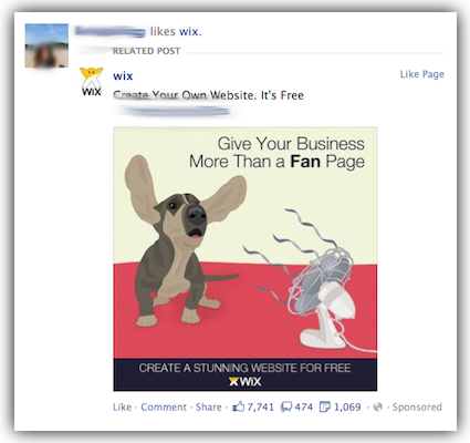 Facebook Sponsored Posts sharing with Non Fans