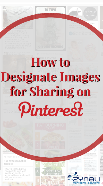 How to designate unpublished images for Pinterest sharing